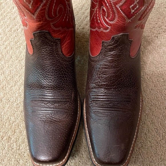 Ariat - Square Toe Cowgirl Boots - Picture 4 of 8